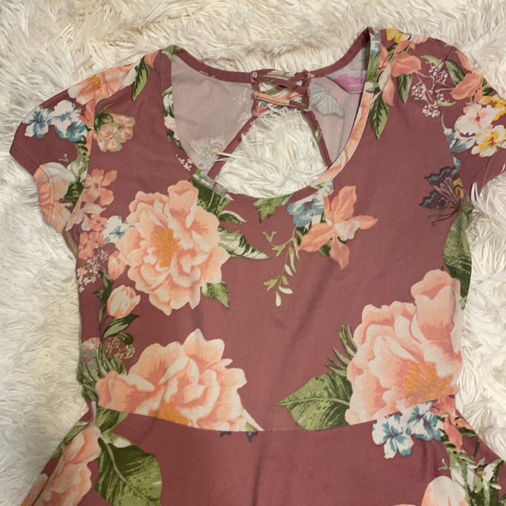 Mini floral summer dress size 4